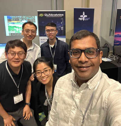 Prof. Yuanchang Xie with ITS Group collaborators and transportation research partners